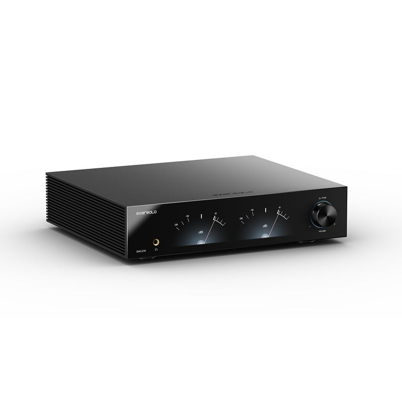 Eversolo DAC Z10 with Remote | Fully Isolated Architecture, Accurate Clock System, Headphone Amplifier Module, Fully Balanced Preamplifier | Coaxial, Optical, IIS, USB Audio, HDMI, AES/EBU Input
