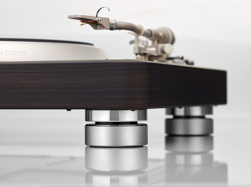Denon DP-3000NE Fully Automatic Analog Turntable & Vinyl Record Player with Built-in Phono Equalizer | Turntables for Vinyl Records | Unique S-Shaped Tonearm Design | Hologram Vibration Analysis